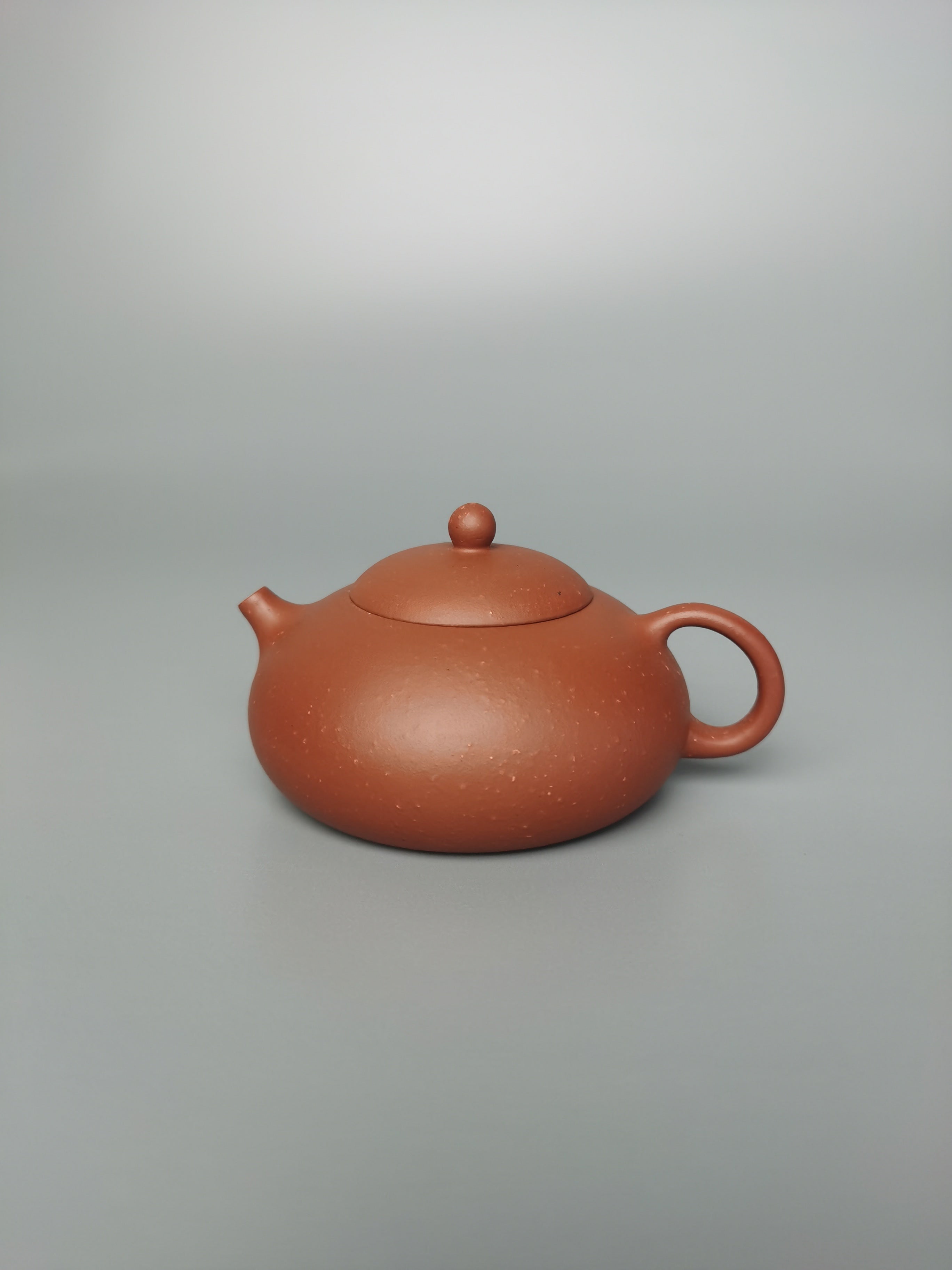 Yixing teapot Bian xi shi 130ml authentic yixing hong ni clay handmade